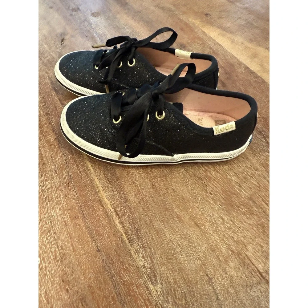 Toddler Girl's Keds x Kate Spade Champion Glitter Crib‎ Sneaker Size 8